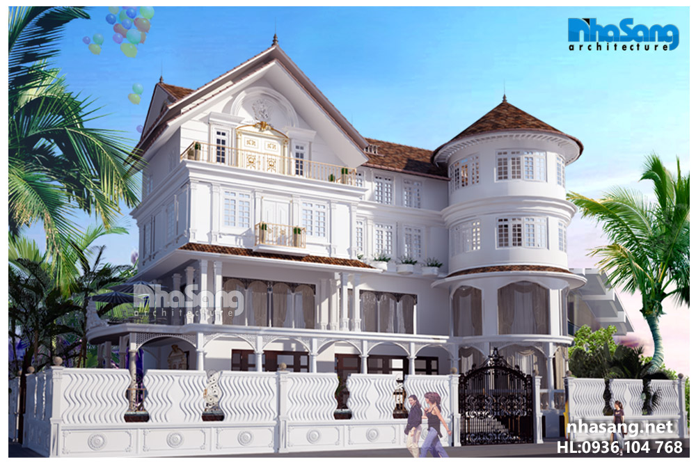 mẫu thiết kế biệt thự - dinh thự - lâu đài đẹp